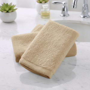 Maples Solid Color Borderless Face Towels – 100% Cotton, 600 GSM, Available in Vibrant Colors, Soft and Highly Absorbent - Image 3