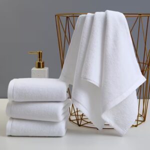 Maples Solid Color Borderless Hand Towels – 100% Cotton, 600 GSM, Available in Vibrant Colors, Soft and Quick-Drying - Image 5