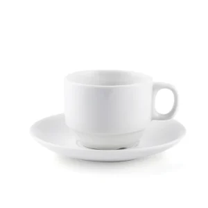 Maples Coffee and Tea Cup & Saucer Set - Elevate Your Service with Versatile Sizing and Sophistication. - Image 2