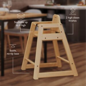 Maples Wooden Neat Seat High Chair – Elegant & Durable for Toddlers - Image 4