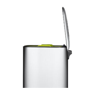 EKO Stainless Steel Fingerprint-Resistant Square Step Bin – Soft-Close, Matte Finish (Multiple Sizes Available) - Image 2