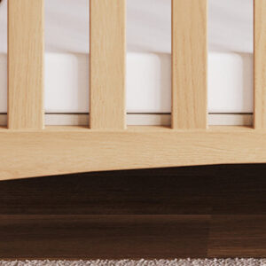 Maples Travel Sleeper Wooden Compact Crib with Mattress – Natural Wood - Foundations USA - Image 7