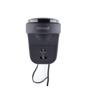Roomwell Classic 1800W Wall Mounted Hair Dryer - Black | Shaver Socket, Long Life Motor, Anti-Theft, 3 Heat/2 Speed, Cold Shot. - Image 6
