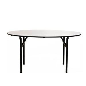 Maples Round Banquet Table - Durable Melamine Surface, ABS Edging, Adjustable Stoppers. - Image 2