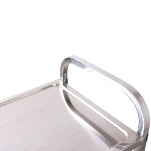 Maples 3 Tier Service Trolley with Heavy-Duty Wheels - Easy Mobility, Wide Storage. - Image 2