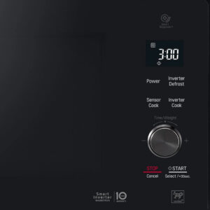 LG 42L Microwave Oven with Grill - Digital Inverter, Auto-Defrost, Child Safety Lock, Touch Operation, Black, 1-Year Warranty - Image 2