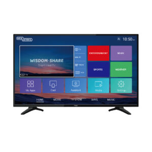 Super General 43" FHD Smart LED TV - 1920x1080, 3 HDMI, 2 USB, Black. - Image 1