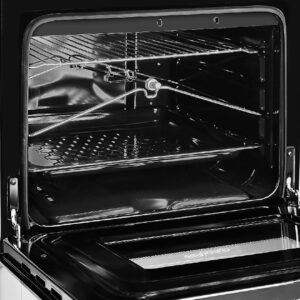 Super General Freestanding Gas Cooker 4-Burner Stainless Steel with Gas Oven, Rotisserie, Automatic Ignition, Full Safety, Silver, 60x60x85 cm, 1-Year Warranty. - Image 5