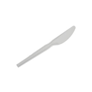 Maples Disposable White Plastic Knife - Pack of 40 Packs, Each Pack Contains 50 Piece - Image 1