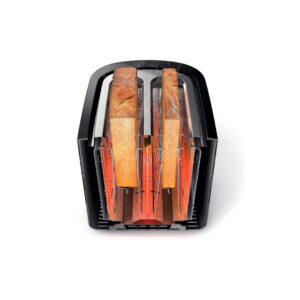 Philips Stainless Steel Toaster Viva Collection 950W, Extra Wide Slot, Reheat & Defrost Functions, 7 Settings. - Image 3