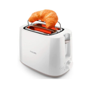 Philips Daily Toaster - 800W, Cool Wall, Removable Crumb Tray, Defrost & Reheat, Cancel Button. - Image 3