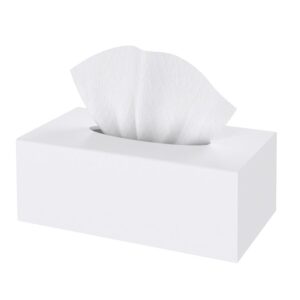 Maples Snow White Tissue Box - 2 Ply, 100 Sheets, Pack of 42, Soft & Durable Facial Tissues. - Image 1