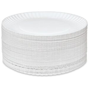 Maples Disposable Paper Plates,12 Packs x 100 Pieces - Sturdy & Eco-Friendly. - Image 2