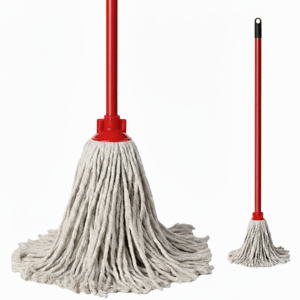 Premium Cotton Mop with Aluminum Stick, Efficient Water Absorption. - Image 3
