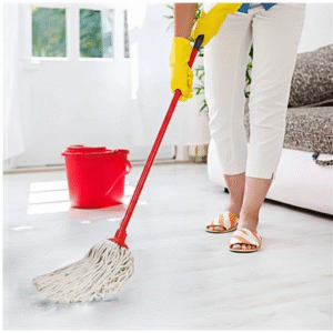 Premium Cotton Mop with Aluminum Stick, Efficient Water Absorption. - Image 2