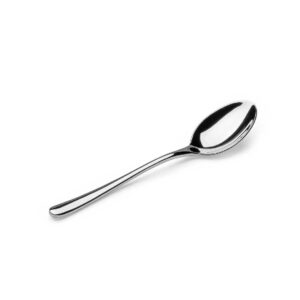 Plain Stainless Steel Mocha Spoon - Elegant 1-Piece Coffee Stirrer. - Image 1