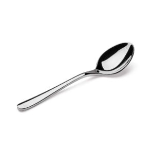 Plain Stainless Steel Tea Spoon, Elegant Single Piece for Fine Dining. - Image 1