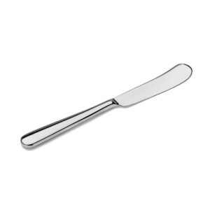Plain Stainless Steel Butter Knife, Premium Cutlery for Smooth Spreading. - Image 1