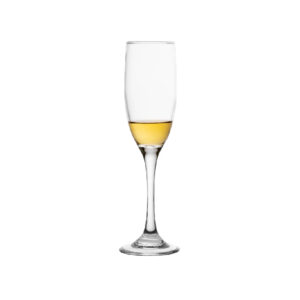 Maples 6-Piece Champagne Glass Set - 190ml, Crystal Clear Glassware. - Image 2