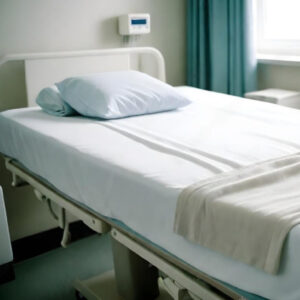 Maples Hospital Pure White 100% Cotton Flat Sheets - Available in 220 & 300 Thread Counts for Ultimate Comfort - Image 1