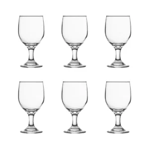 Maples Juice Glasses Set of 6 - 325ml Crystal Clear Stemware for Dining. - Image 3