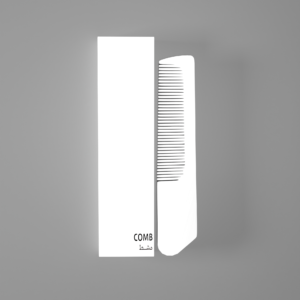 Eden Hotel Comb, Essential Travel Grooming Amenity for Guest Rooms. - Image 1