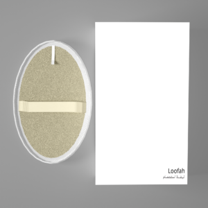 Eden Bath Loofah, Travel-Friendly Hotel Guest Room Amenities in White Paper Box. - Image 1