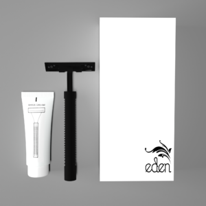 Eden Shaving Kit, Travel-Friendly Hotel Guest Room Amenity with Razor & 10g Shaving Cream in White Paper Box. - Image 2