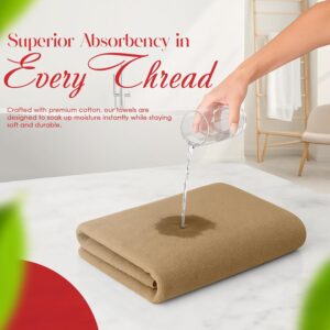 Maples 100% Cotton Solid Color Pool Towels – 600 GSM, Soft, Absorbent, and Durable - Image 3