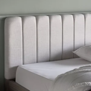 Warner Bed with Hydraulic Storage, Lacquered Finish, Upholstered Headboard, Engineered Wood Frame, Urban Loft Style, 2-Year Warranty. - Image 3