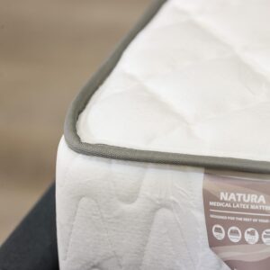 Natura Latex Medicated Pocket Springs Foam Mattress with 10-Year Warranty - Luxurious Comfort & Support. - Image 2