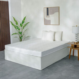 Orthopedic Medicated Firm Foam Reversible Mattress, 15cm Thickness, White Color, Premium Comfort, Targeted Support and 10-Year Warranty. - Image 5