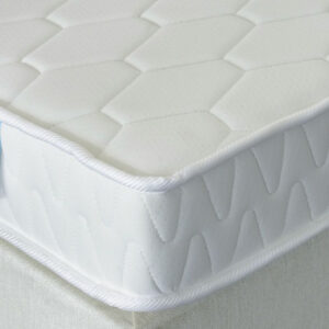 Orthopedic Medicated Firm Foam Reversible Mattress, 15cm Thickness, White Color, Premium Comfort, Targeted Support and 10-Year Warranty. - Image 1