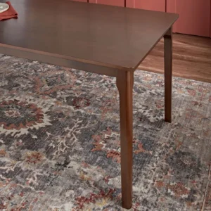 Homestead Style Kansas 8-Seater Dining Set, Durable Engineered Wood Table with Padded Chairs, Made in Malaysia. - Image 5