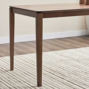 Royce 6-Seater Dining Set - Modern Engineered Wood Table with Fabric Upholstered Chairs, Durable & Stylish, Made in Malaysia. - Image 3