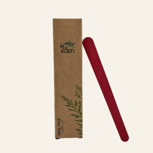 Eden Eco-Friendly Nail File, Hotel Guest Room Amenity & Travel Grooming Tool in Kraft Paper Box, - Image 1