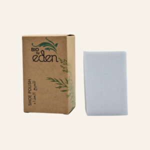 Eden Eco-Friendly Shoe Shine Sponge - Premium Instant Shine for Hotel Amenities in Kraft Paper Box. - Image 1