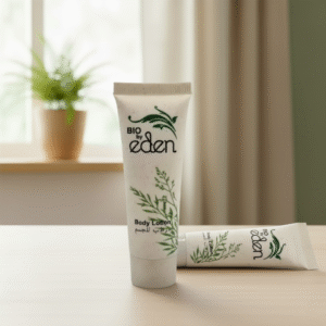 Eden Eco-Friendly 30ml Body Lotion, Biodegradable Wheat Straw Tube, Matte Finish, Screw Cap, 3-Year Shelf Life. - Image 1