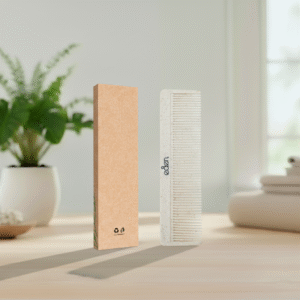 Eden Eco-Friendly Wheat Straw Comb, Essential Travel Grooming Amenity for Guest Rooms, Packed in Kraft Paper Box. - Image 2