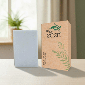 Eden Eco-Friendly Shoe Shine Sponge - Premium Instant Shine for Hotel Amenities in Kraft Paper Box. - Image 1