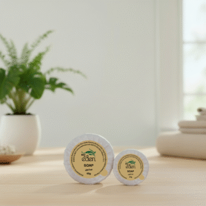 Eden Eco-Friendly Wrapped Soap Bar 20g & 40g, Premium Hotel Amenities, Travel-Sized Lux Fragrance. - Image 2