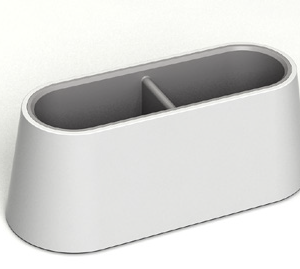 Double Compartment Tea Box - Image 1