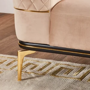 Casa 3-Seater Velvet Sofa - Image 5