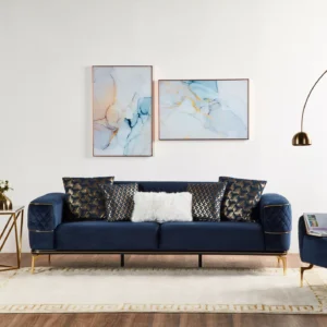 Casa 3-Seater Velvet Sofa - Image 8