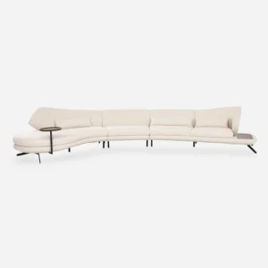 Creswell 6-Seater Sofa, Beige - Image 2