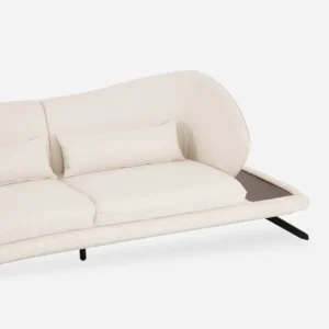 Creswell 6-Seater Sofa, Beige - Image 4