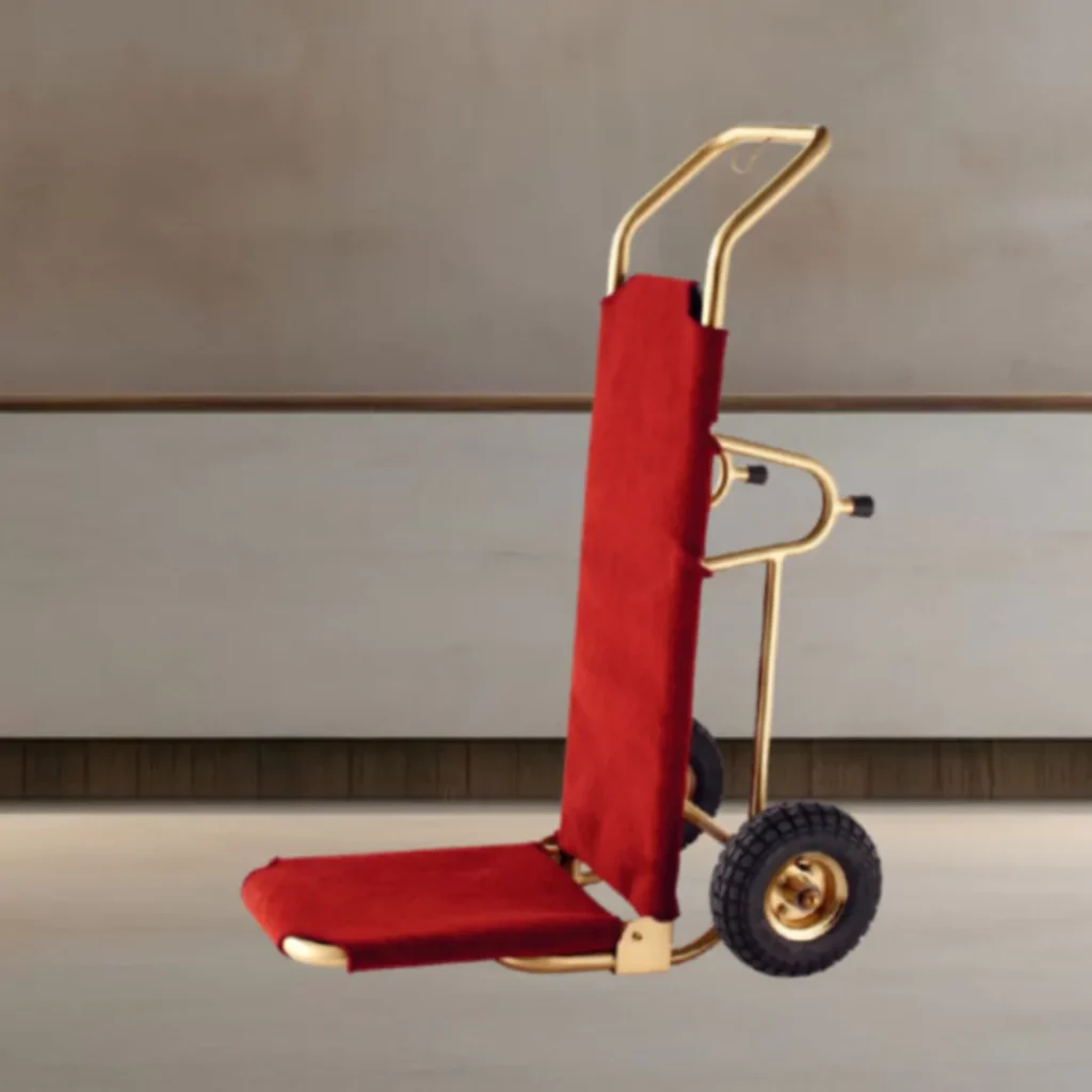 Durable hand truck trolleys for hotel and commercial use