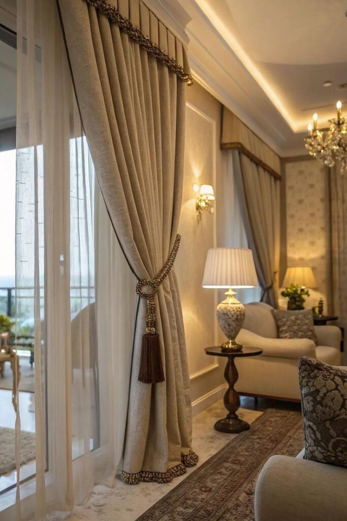 Premium curtain sets for hotels and homes – Dubai furniture and furnishing solutions