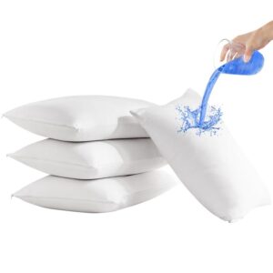 Maples Baby Waterproof Pillow Protector – Terry Fabric with Zipper & Flap Closure - Image 3