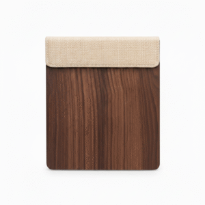 Maples Walnut Series Small Tray with Pen Holder - Image 1